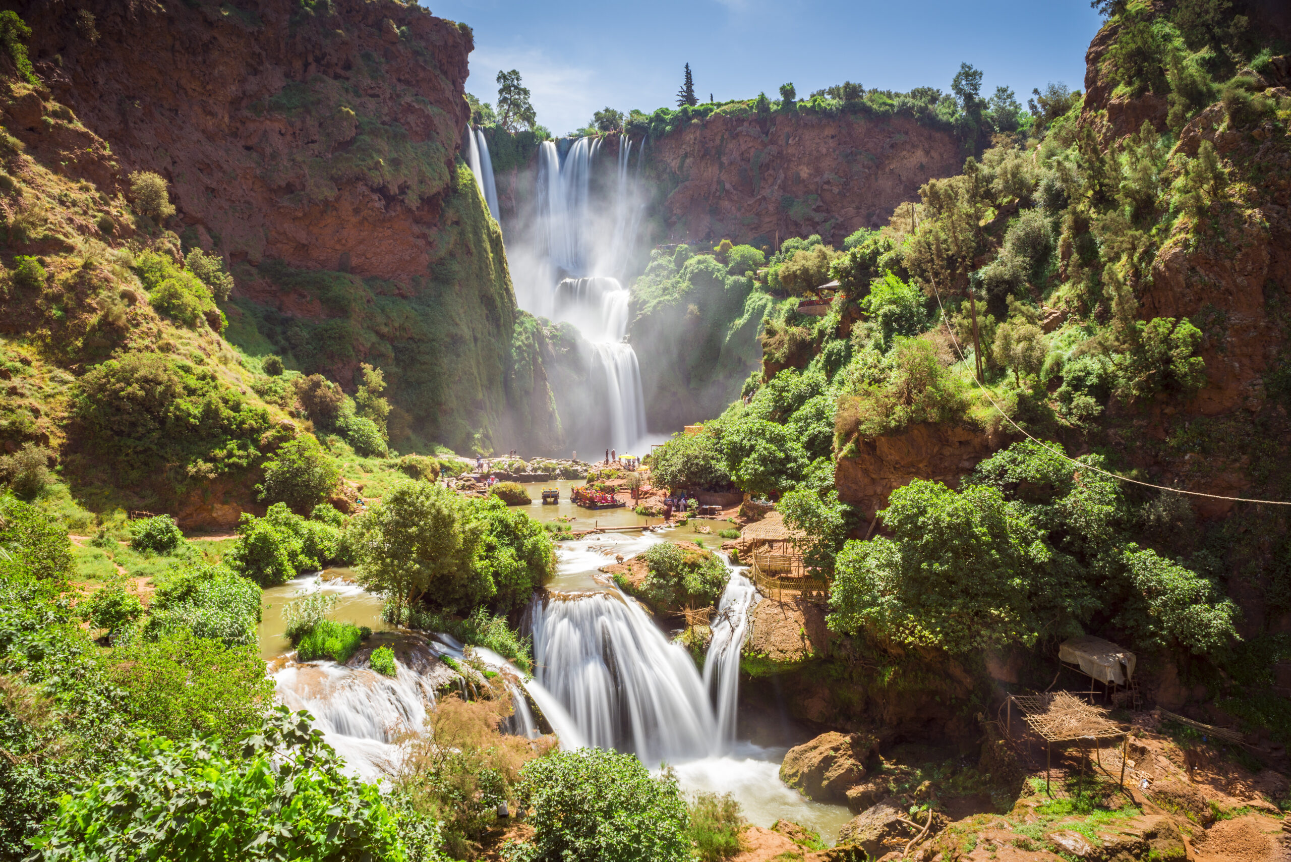 Ouzoud,Waterfalls,,Grand,Atlas,In,Morocco