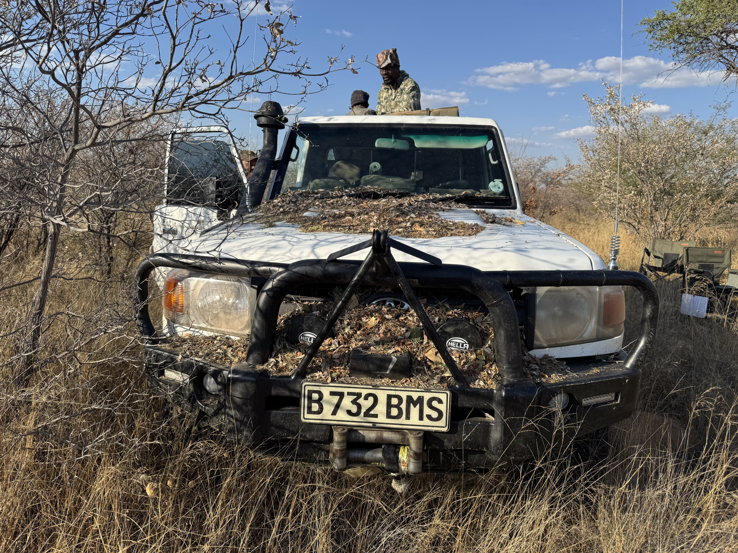 hunting car-botswana